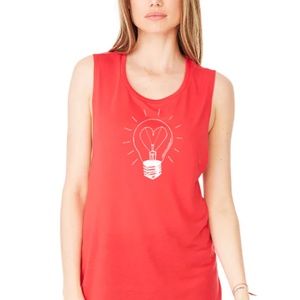 Bella Canvas Flowy Scoop Muscle Tank Top